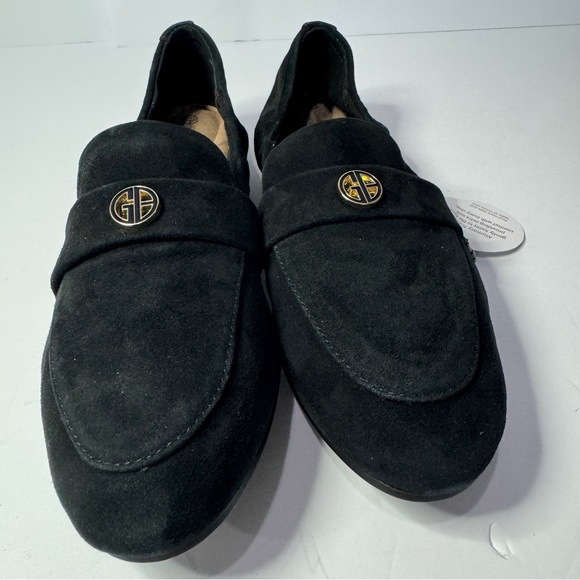 Giani Bernini Trinaa Ruched Slip-On Loafer Flats Women’s Black Suede Sz8M - Picture 10 of 12